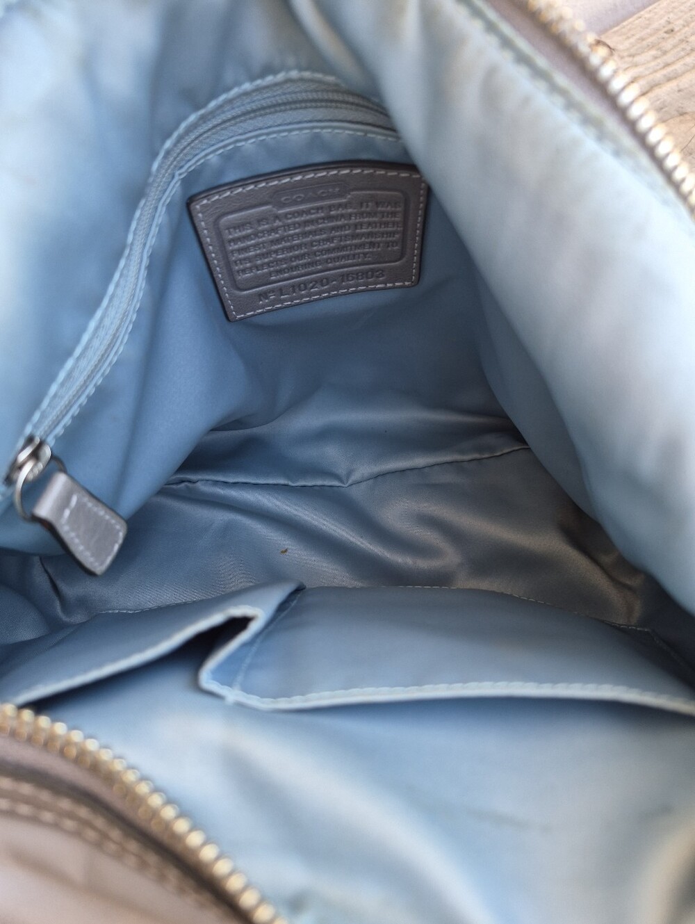 Coach Leather Kristin Spectator Hobo Bag - Picture 12 of 14